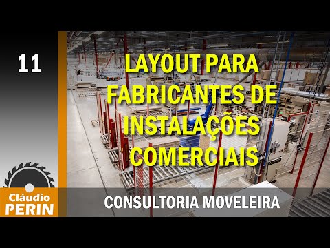 Layout para Fabricantes de Instalações Comerciais